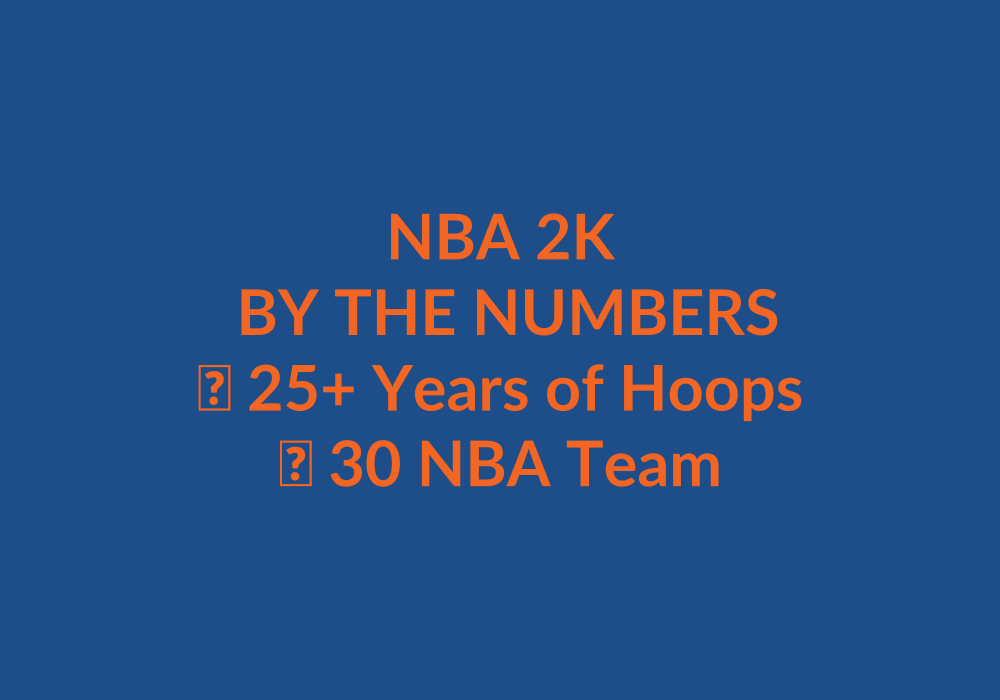 NBA 2K By The Numbers