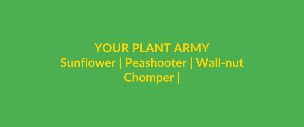 Plant Army